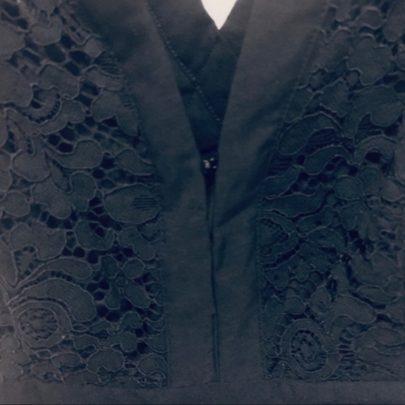 Free People Black Lace Dress with POCKETS - Picture 6 of 7